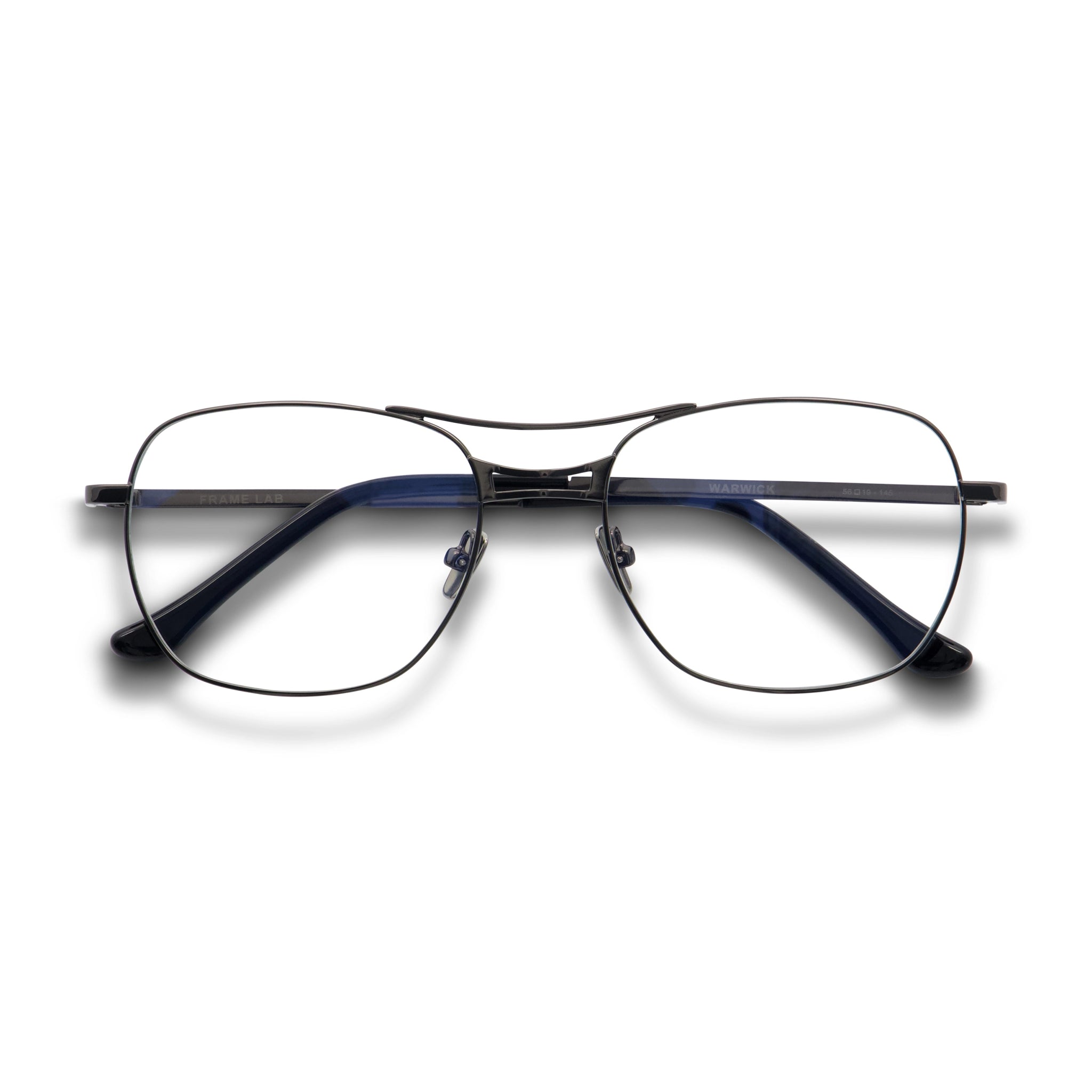 Warwick Optical / Gunmetal & Prescription Lens - Shade Files