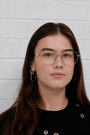 Warwick Optical / Silver Metal & Clear Lens - Shade Files