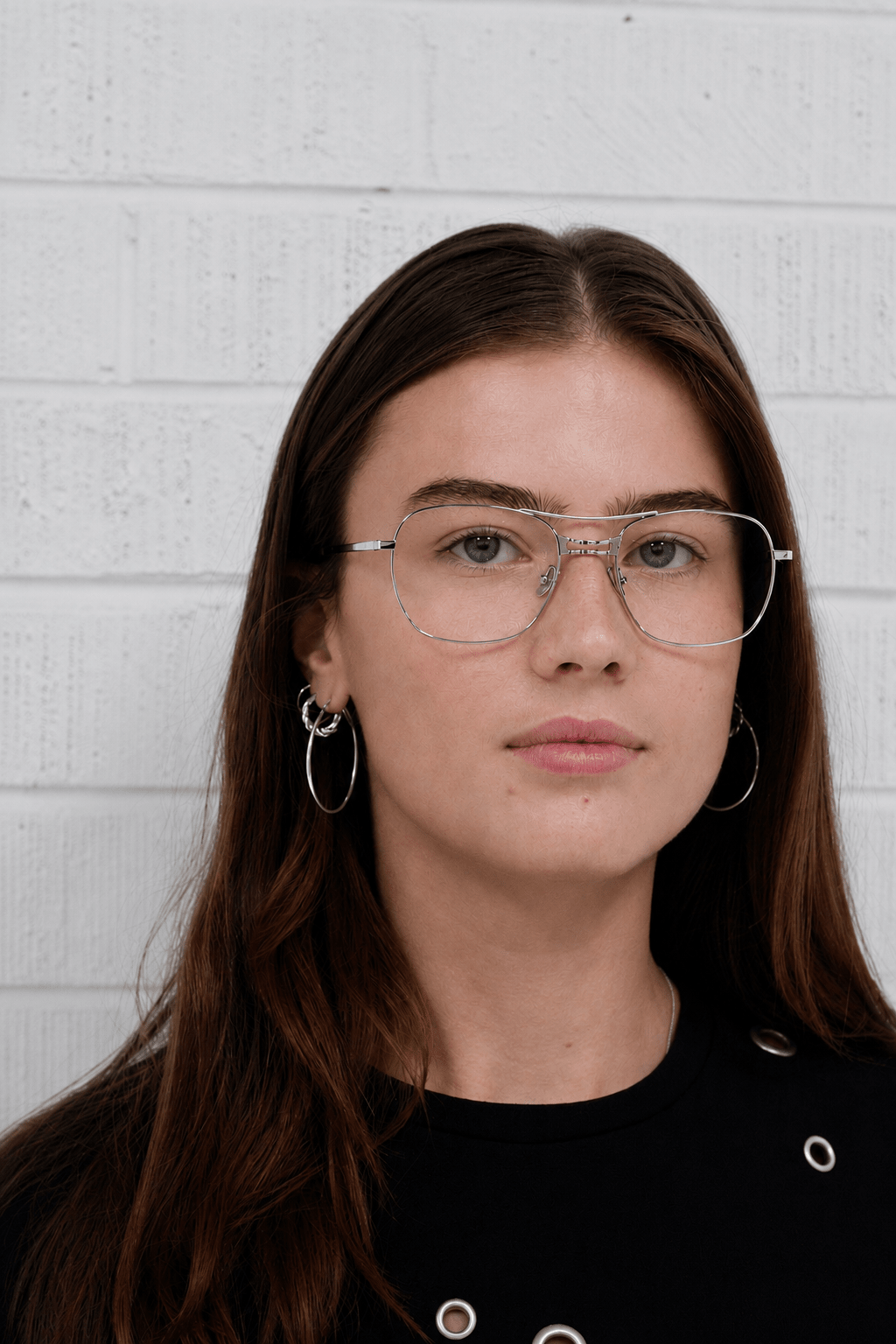 Warwick Optical / Silver Metal & Clear Lens - Shade Files