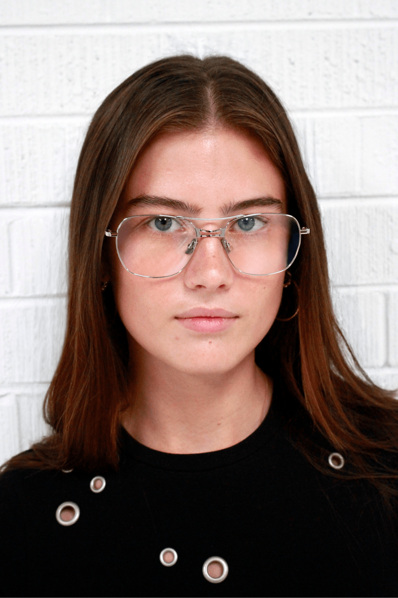 Warwick Optical / Silver Metal & Prescription Lens - Shade Files