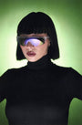 X Charli Cohen / Halo / Clear Acetate & Purple - Green Mirror Lens - Shade Files