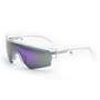 X Charli Cohen / Halo / Clear Acetate & Purple - Green Mirror Lens - Shade Files