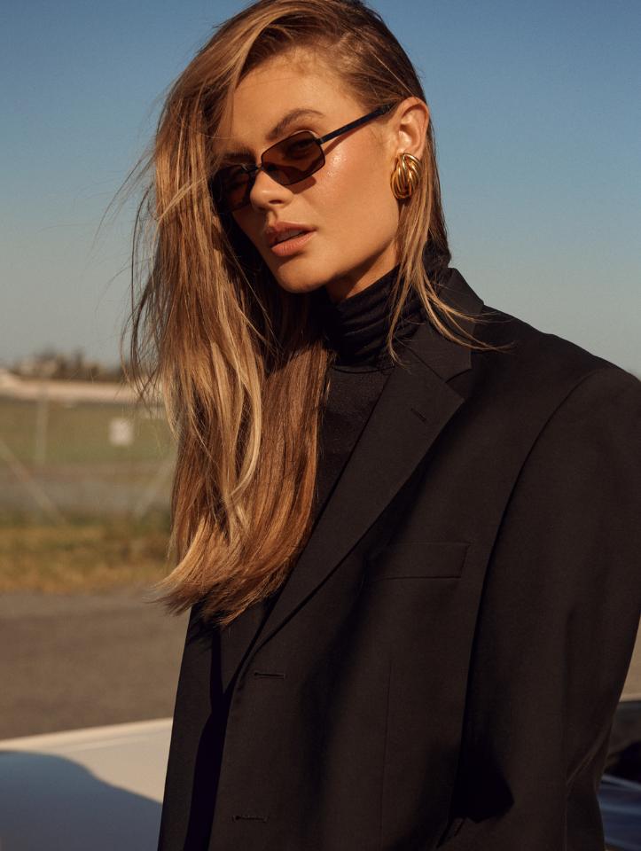 X Jordan Simek / Mile High / Black Metal & Brown Lens - Shade Files