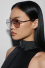 Yume / Silver Metal & Brown Lens - Shade Files