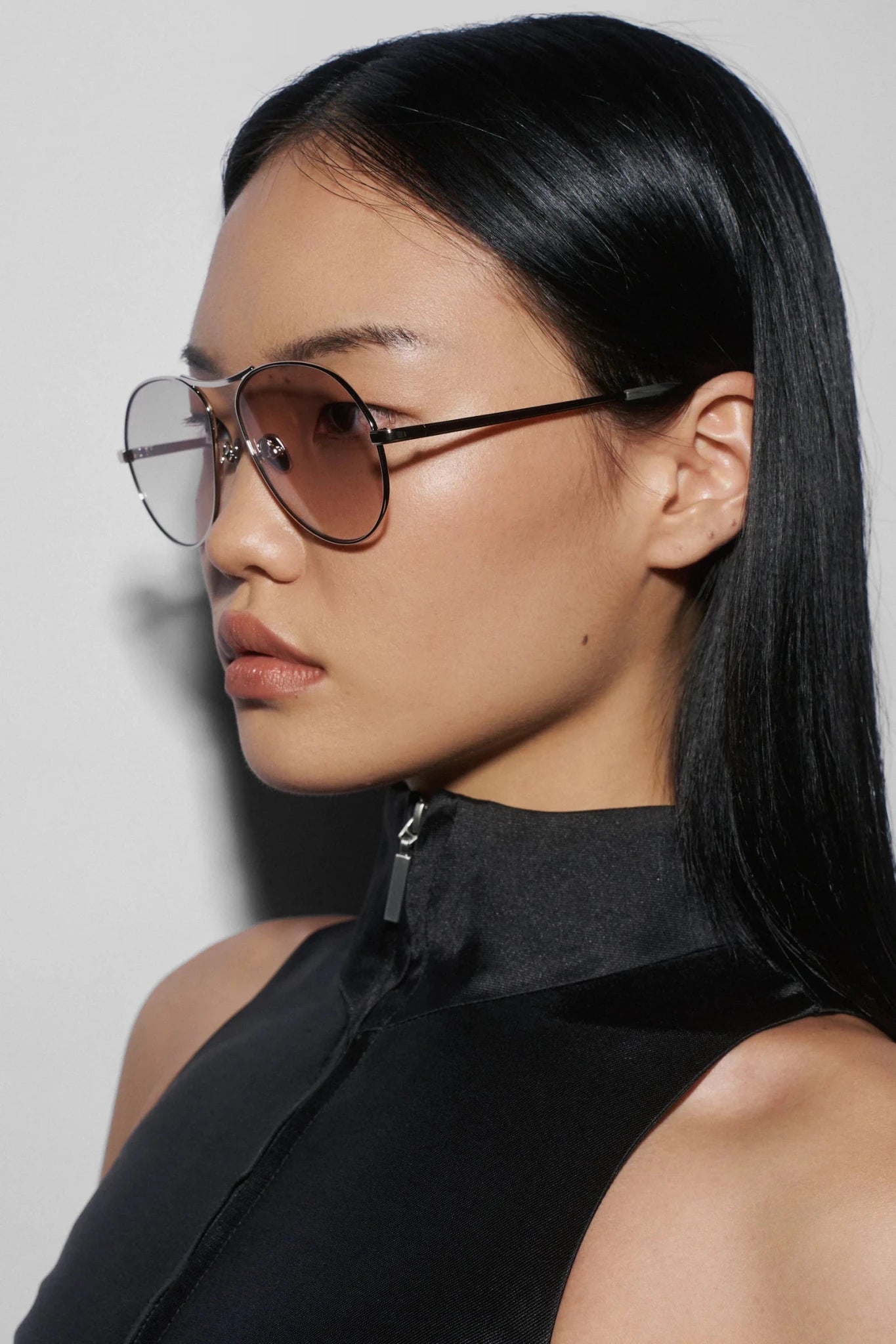 Yume / Silver Metal & Brown Lens - Shade Files