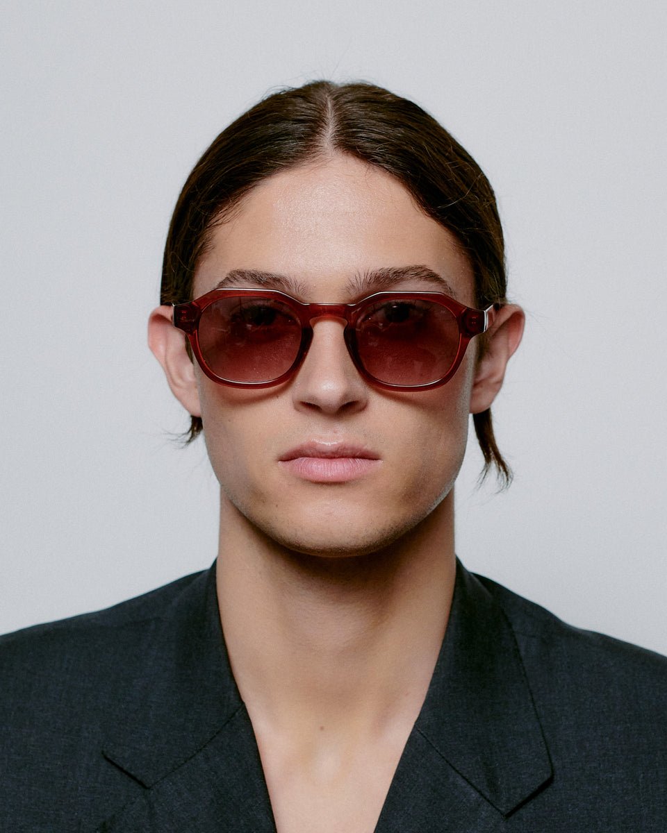 Zan / Brown Transparent & Grey Gradient Lens - Shade Files