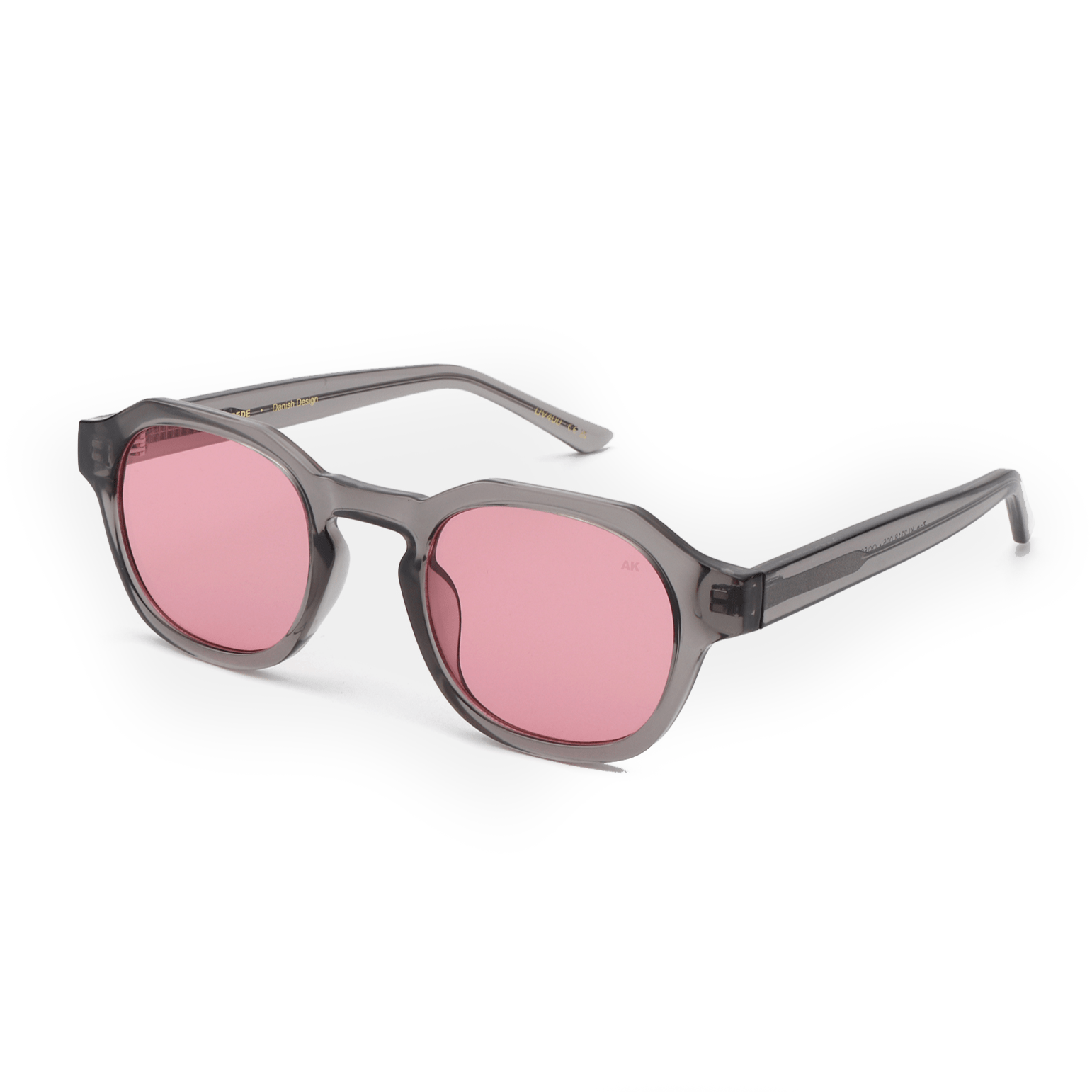 Zan / Grey Transparent & Rose Lens - Shade Files