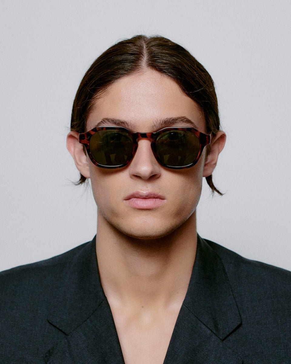 Zan / Havana & Graphite Green Lens - Shade Files