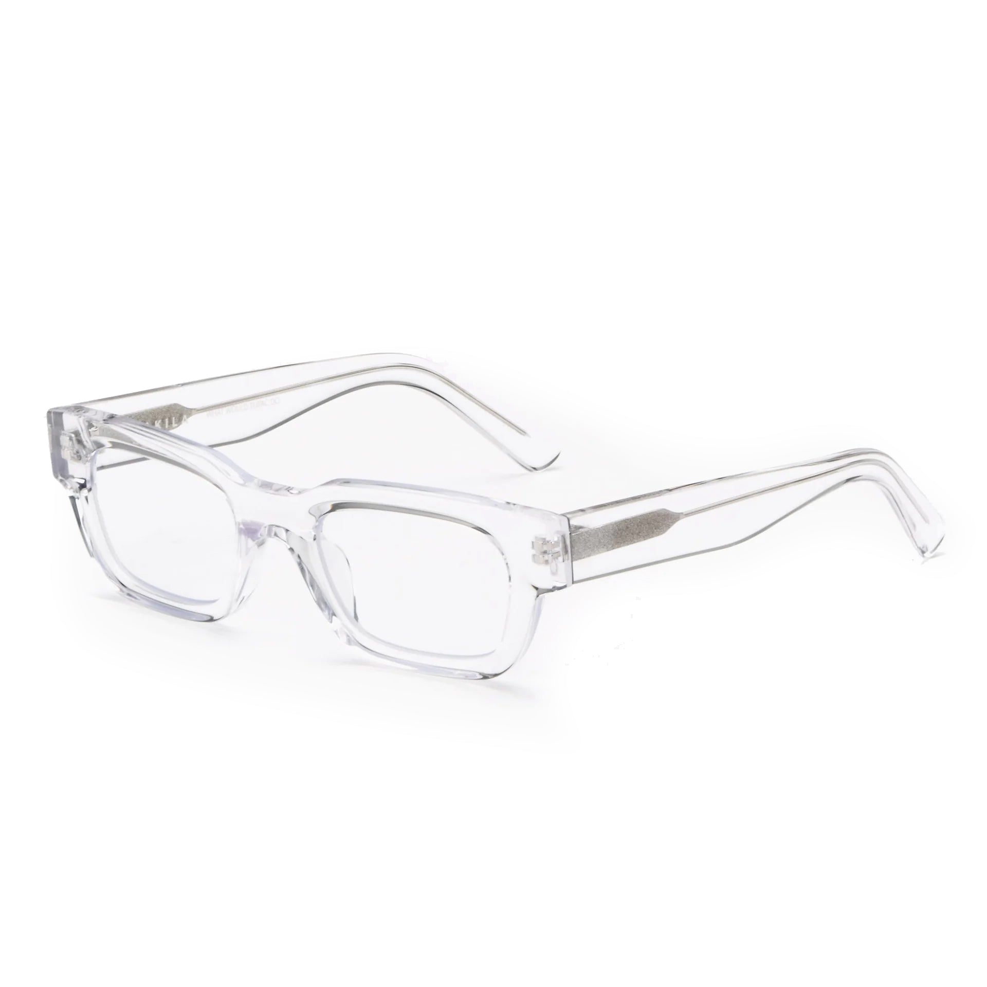 Zed Optical / Clear Acetate & Blue - Light Lens - Shade Files