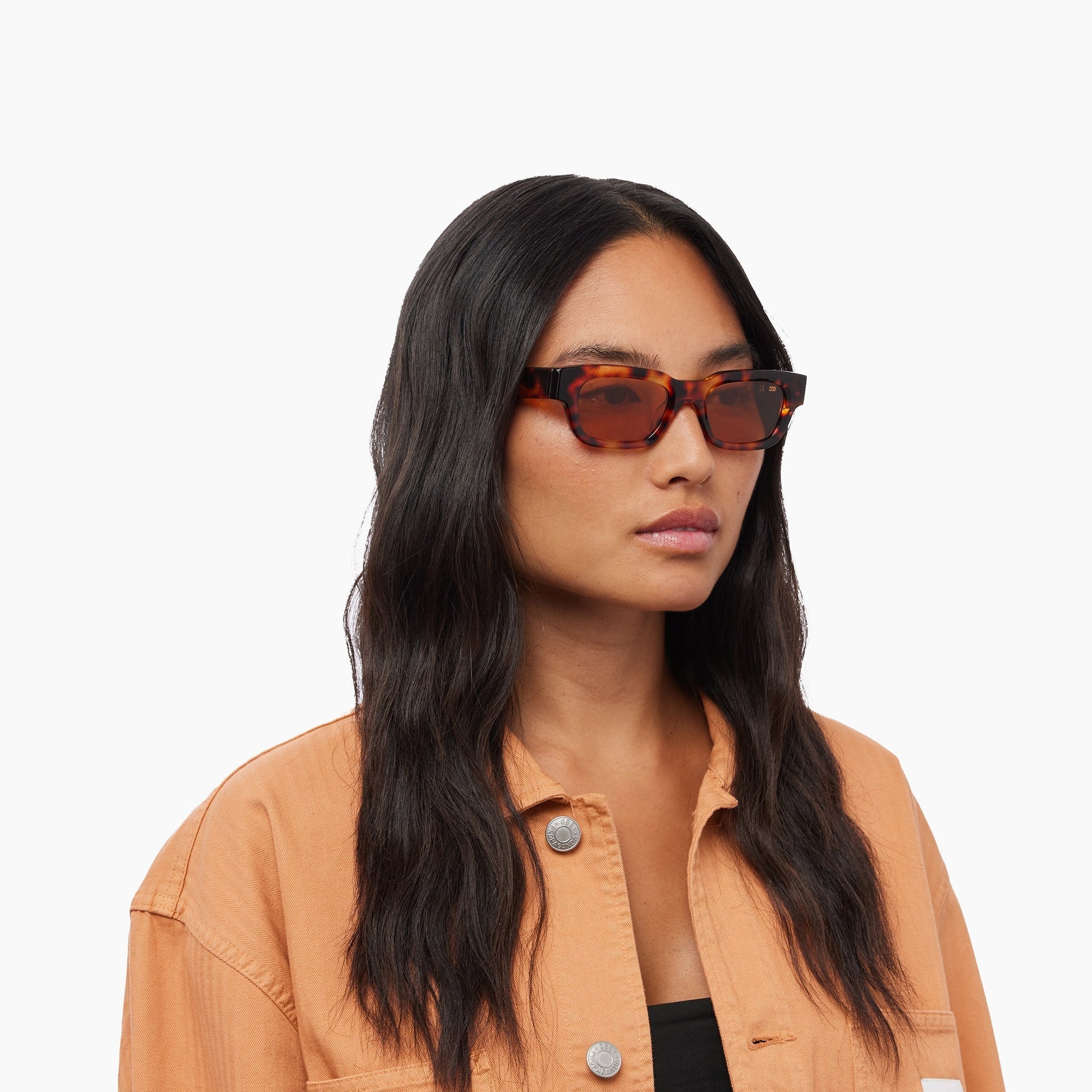Zed / Red Havana Acetate & Orange Lens - Shade Files