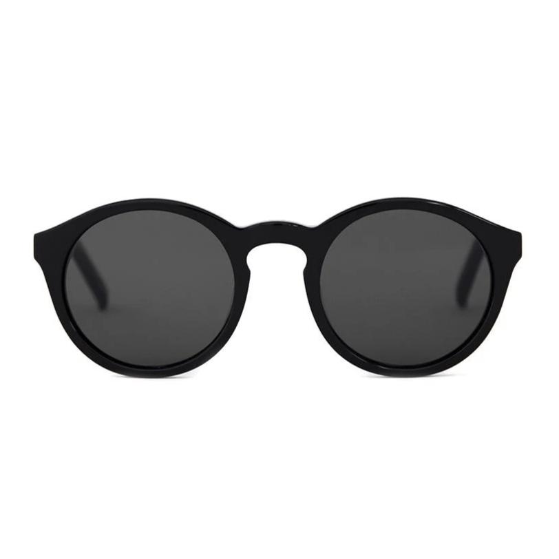 Barstow / Black Acetate & Grey Lens