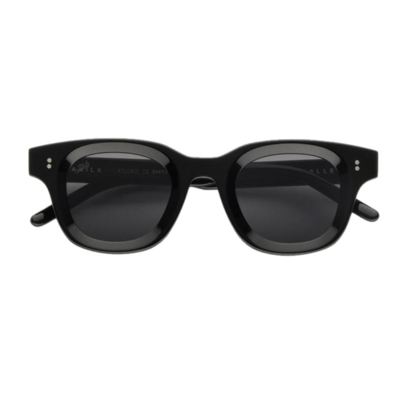 Apollo / Black Acetate & Black Lens