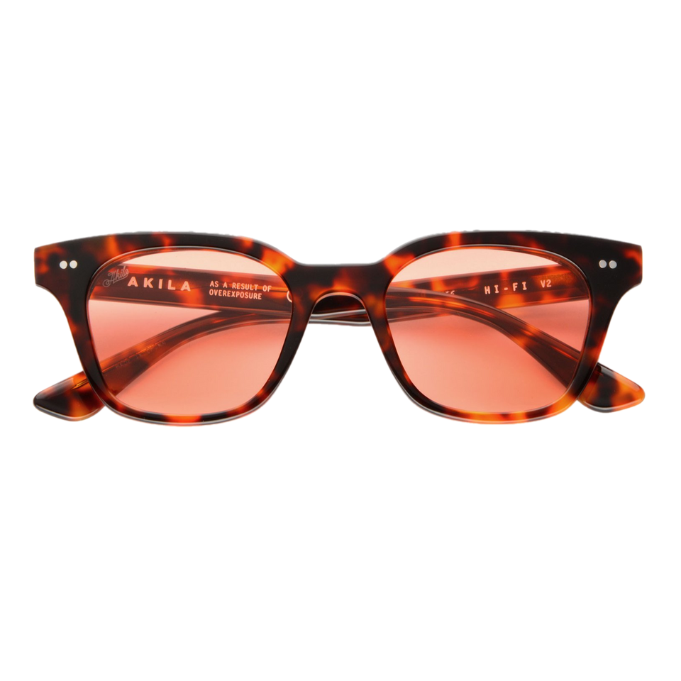 Hi-Fi 2.0 / Tortoise Acetate & Rose Lens