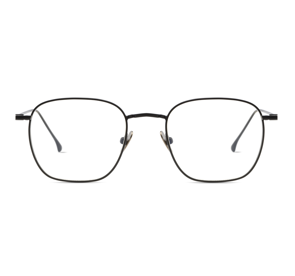 Oscar Slims Optical / Black Metal & Blue-Light Lens