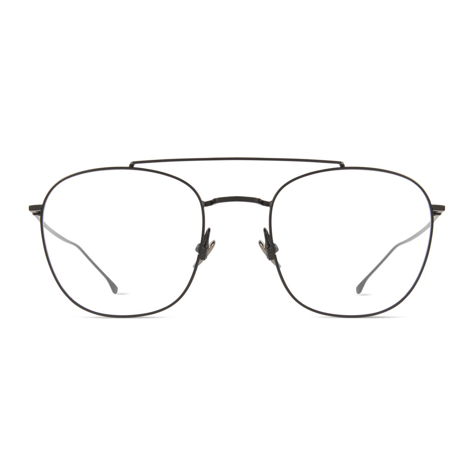 Raphael Optical / Black Metal & Blue-Light Lens