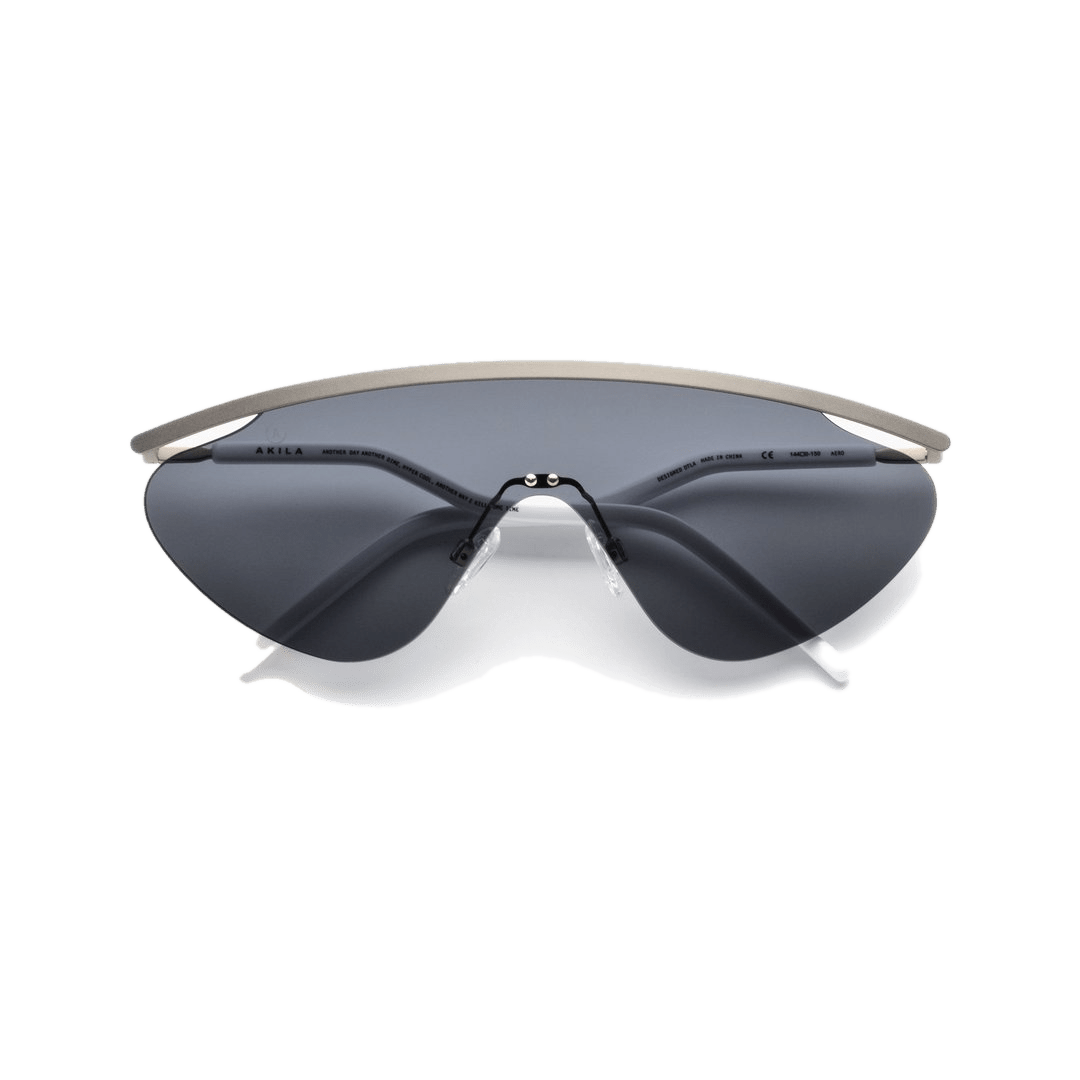 Aero / White Acetate & Black Lens - Shade Files