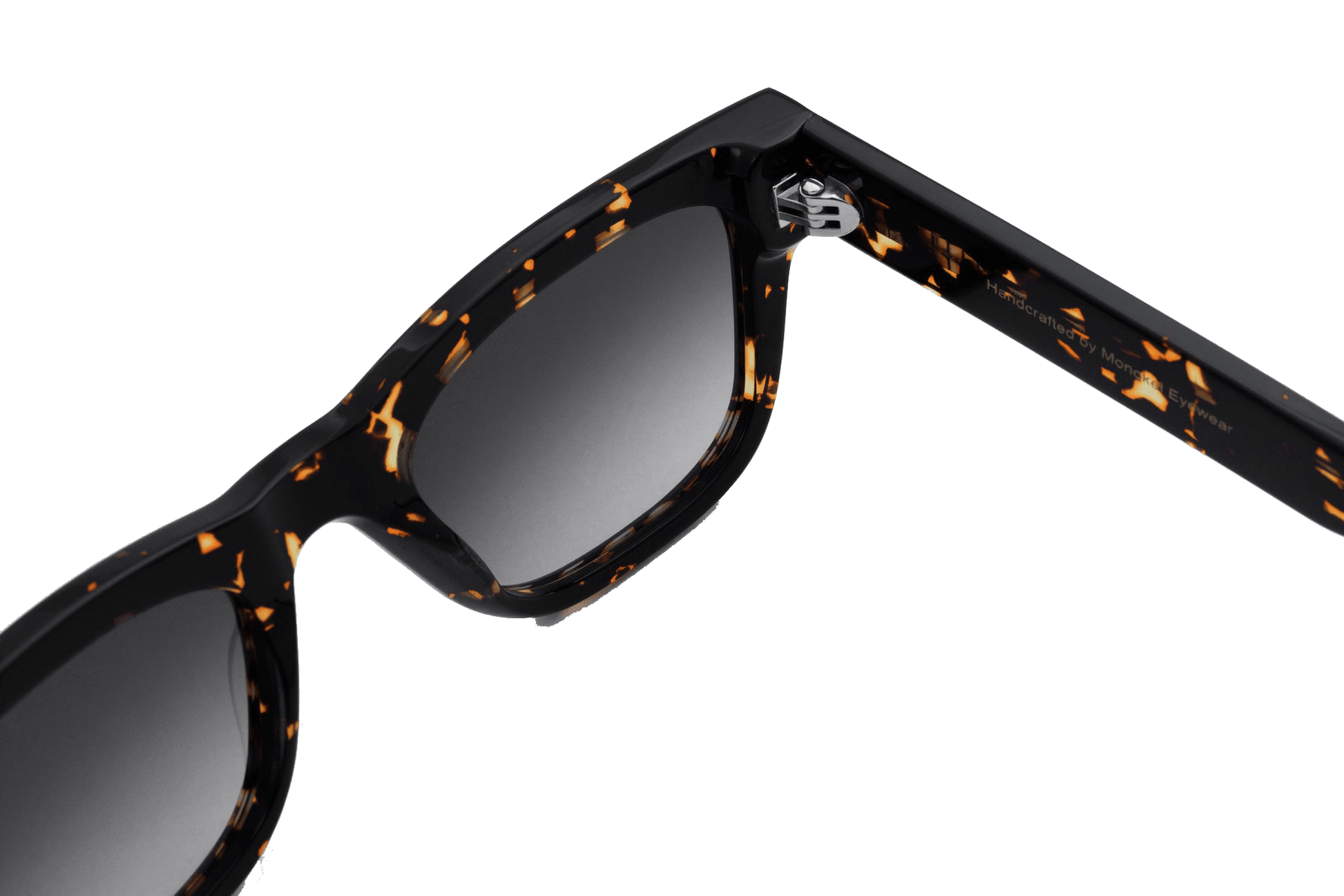 Aki / Brown Tortoise Acetate & Grey Gradient Lens - Shade Files