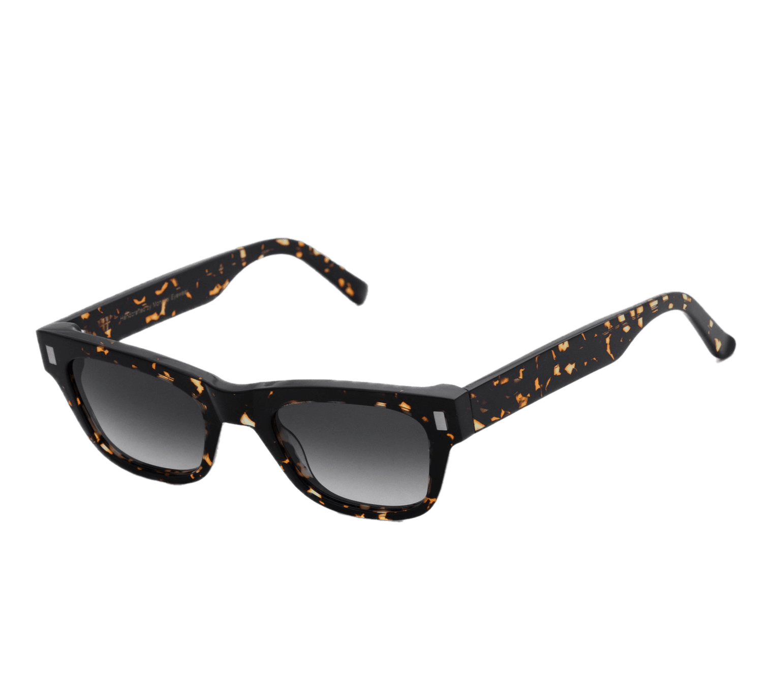 Aki / Brown Tortoise Acetate & Grey Gradient Lens - Shade Files