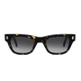 Aki / Brown Tortoise Acetate & Grey Gradient Lens - Shade Files