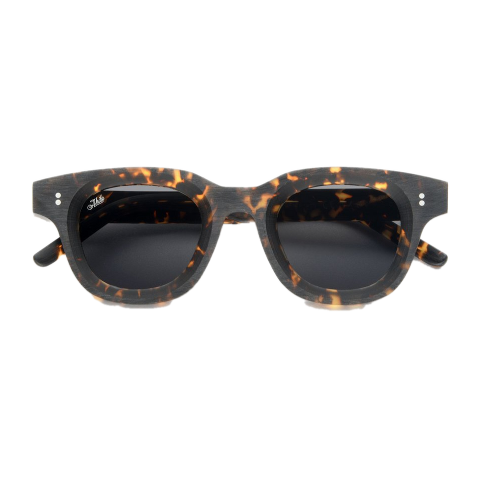 Apollo Raw / Tortoise Acetate & Black Lens