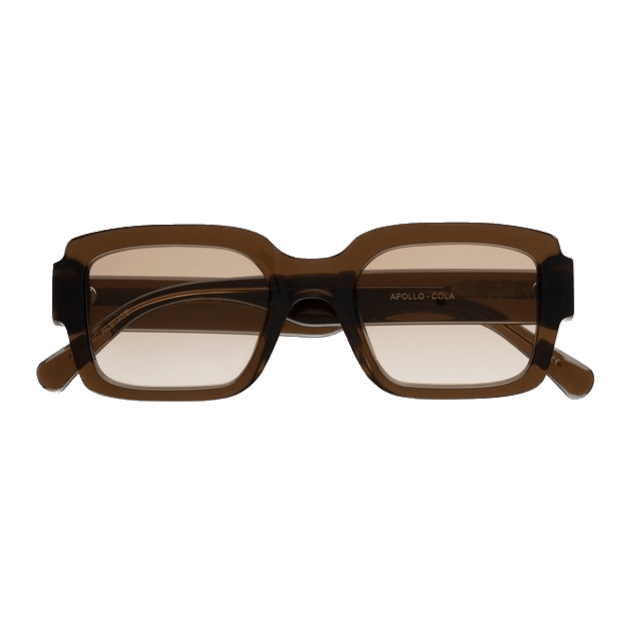 Apollo / Cola Acetate & Brown Gradient Lens - Shade Files