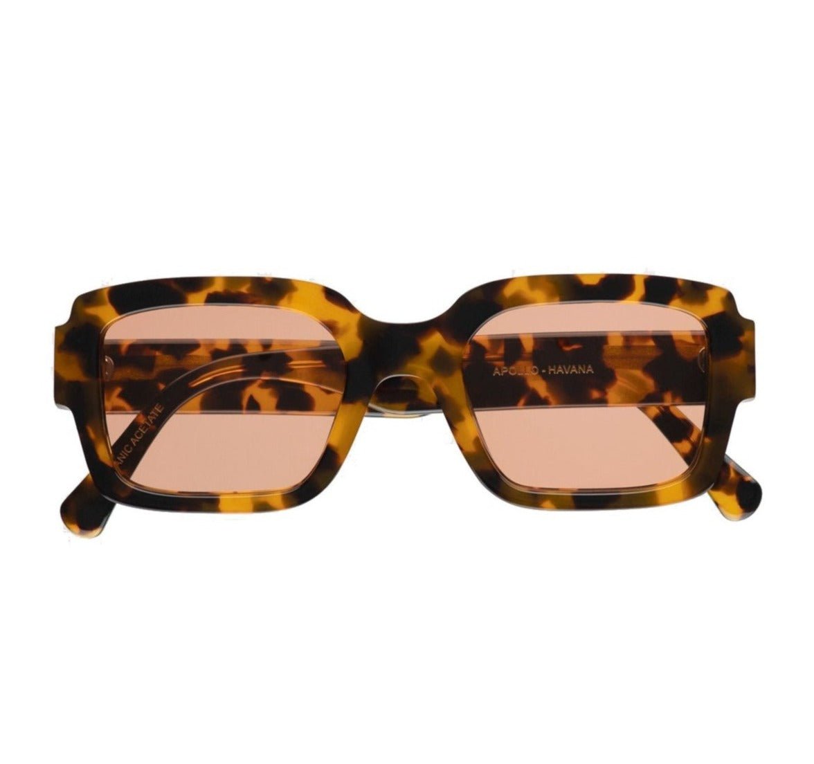 Apollo / Havana Acetate & Orange Lens - Shade Files