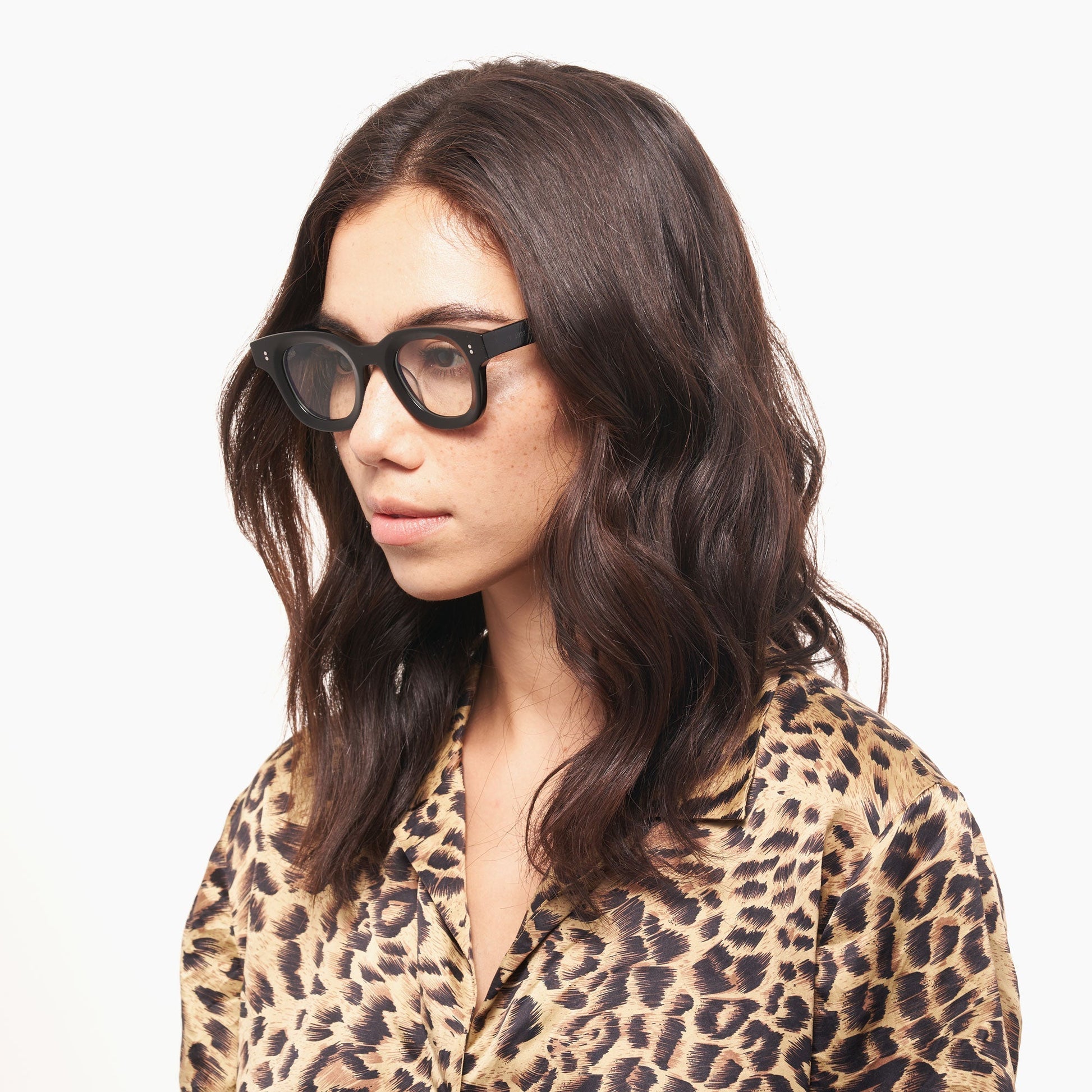 Apollo Optical / Black Acetate & Blue - Light Lens - Shade Files