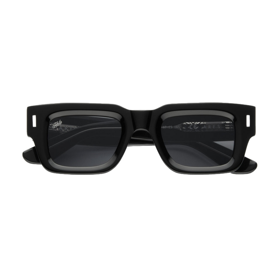 Ares / Black Acetate & Black Lens