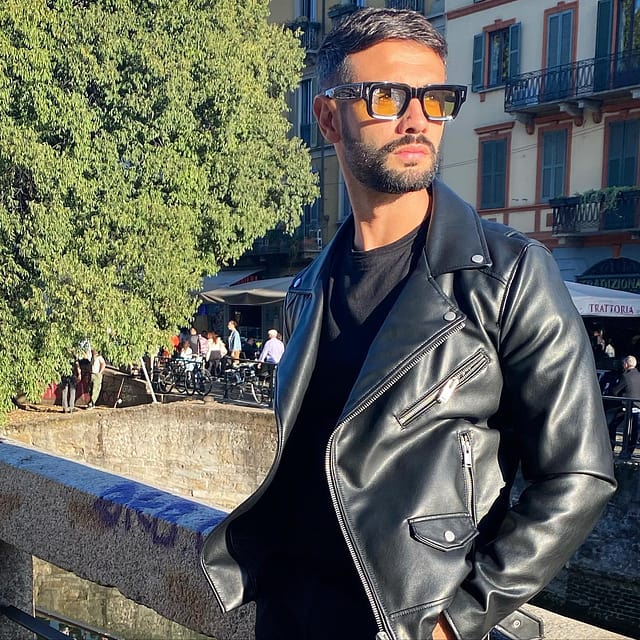 Akila | Ares | Black Acetate & Yellow Sunglasses | Shade Files