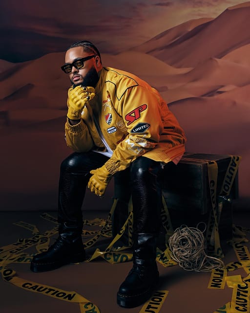 Akila | Ares | Black Acetate & Yellow Sunglasses | Shade Files