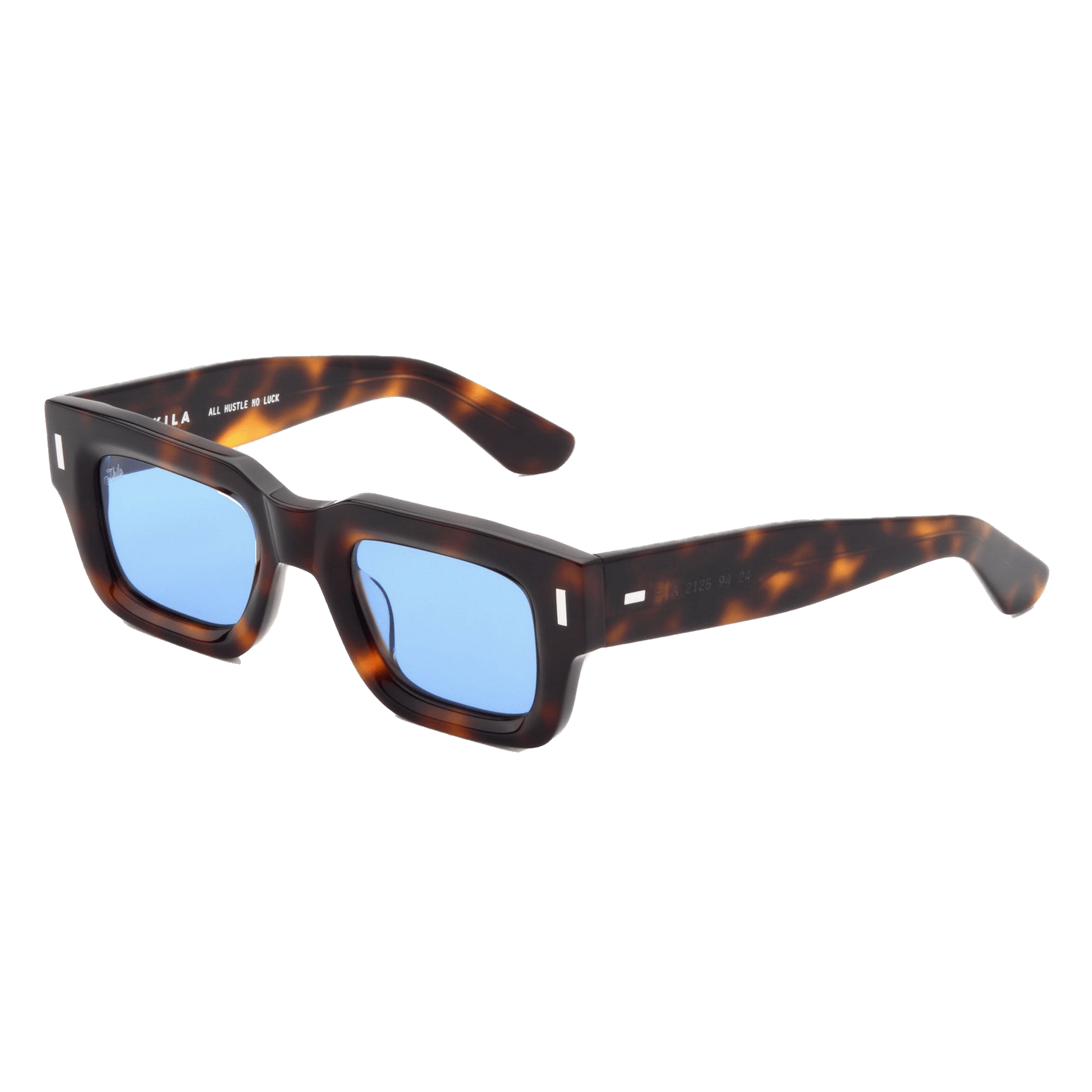 Ares / Havana Acetate & Sky Blue Lens - Shade Files