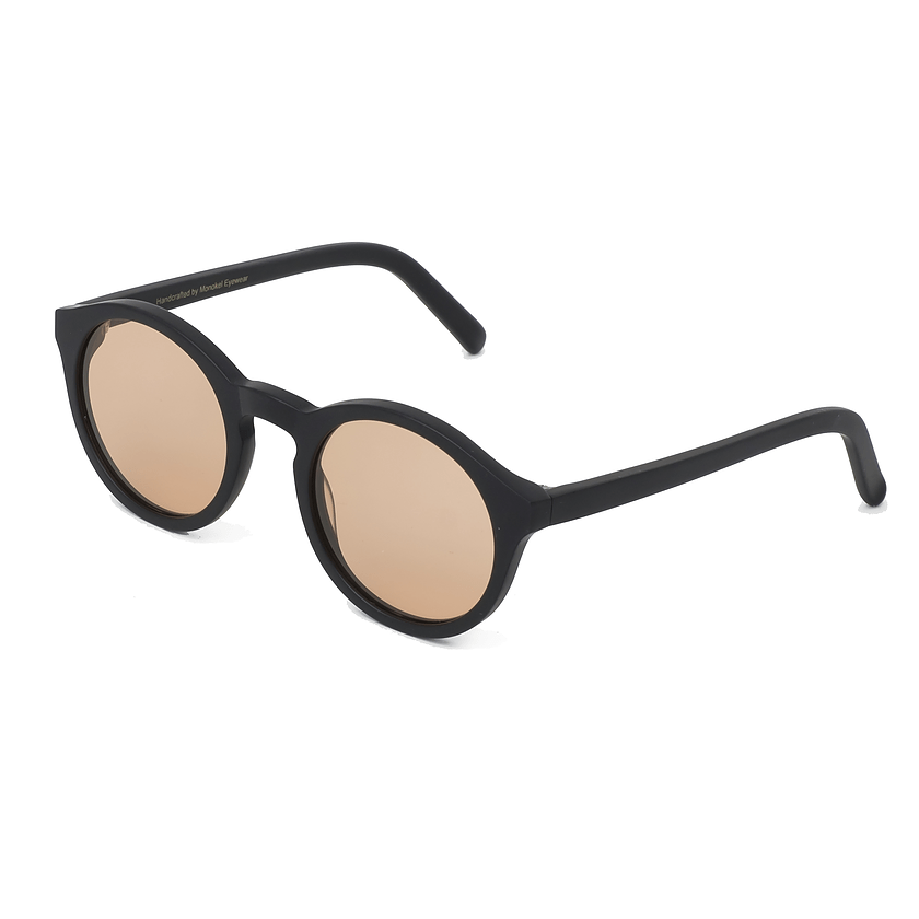 Barstow / Black Acetate & Orange Lens - Shade Files