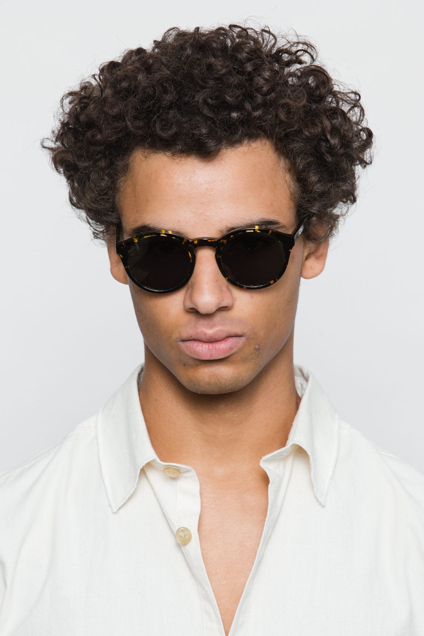 Barstow / Brown Tortoise Acetate & Grey Lens - Shade Files