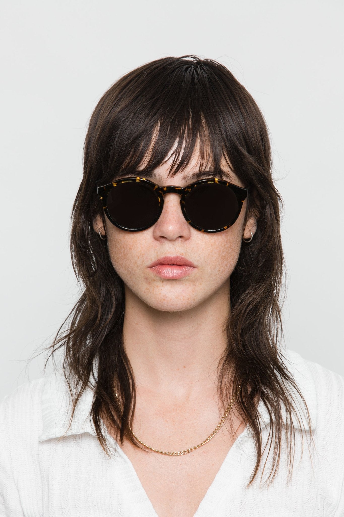 Barstow / Brown Tortoise Acetate & Grey Lens - Shade Files