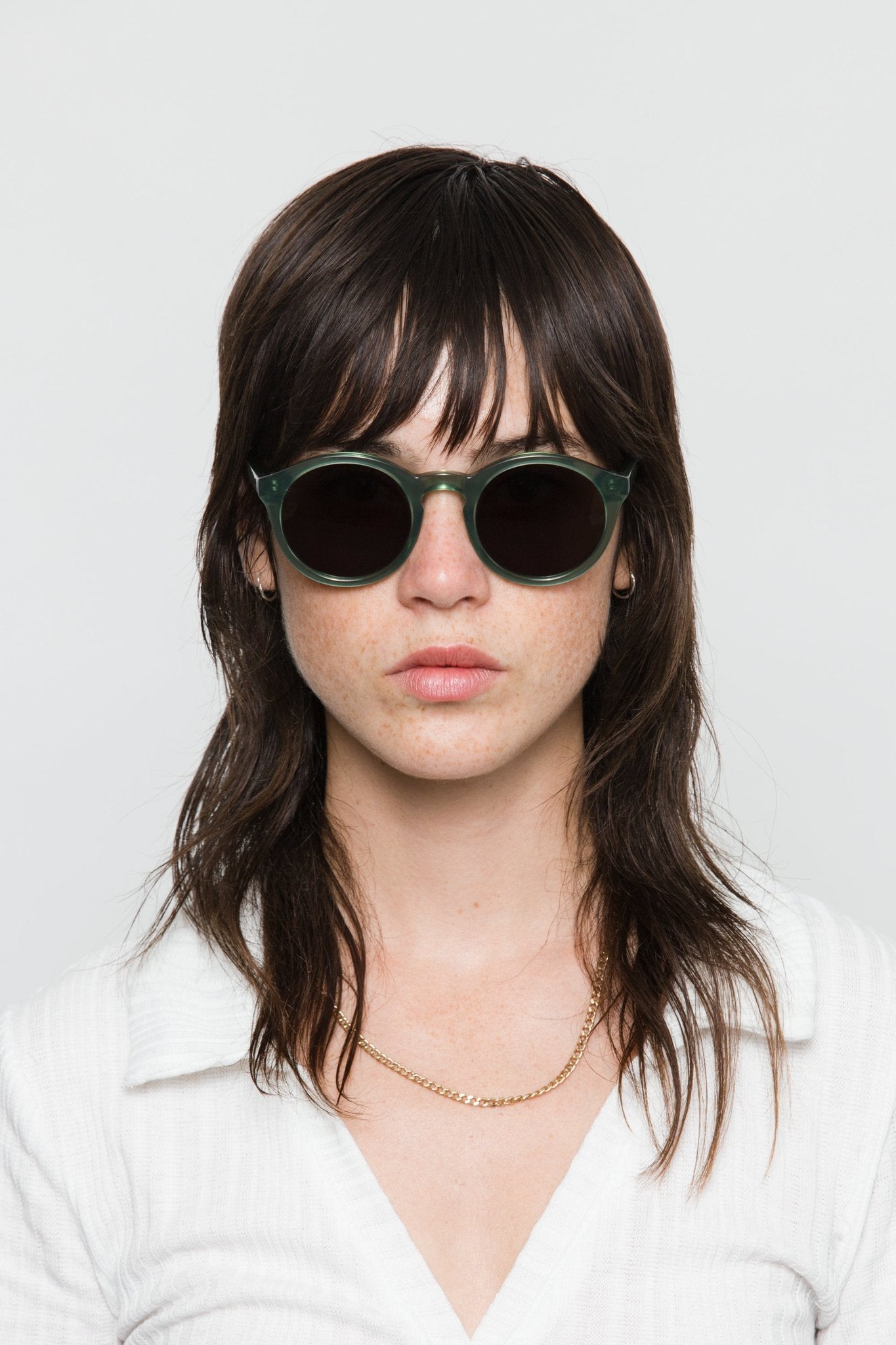 Barstow / Mint Green Acetate & Grey Lens - Shade Files