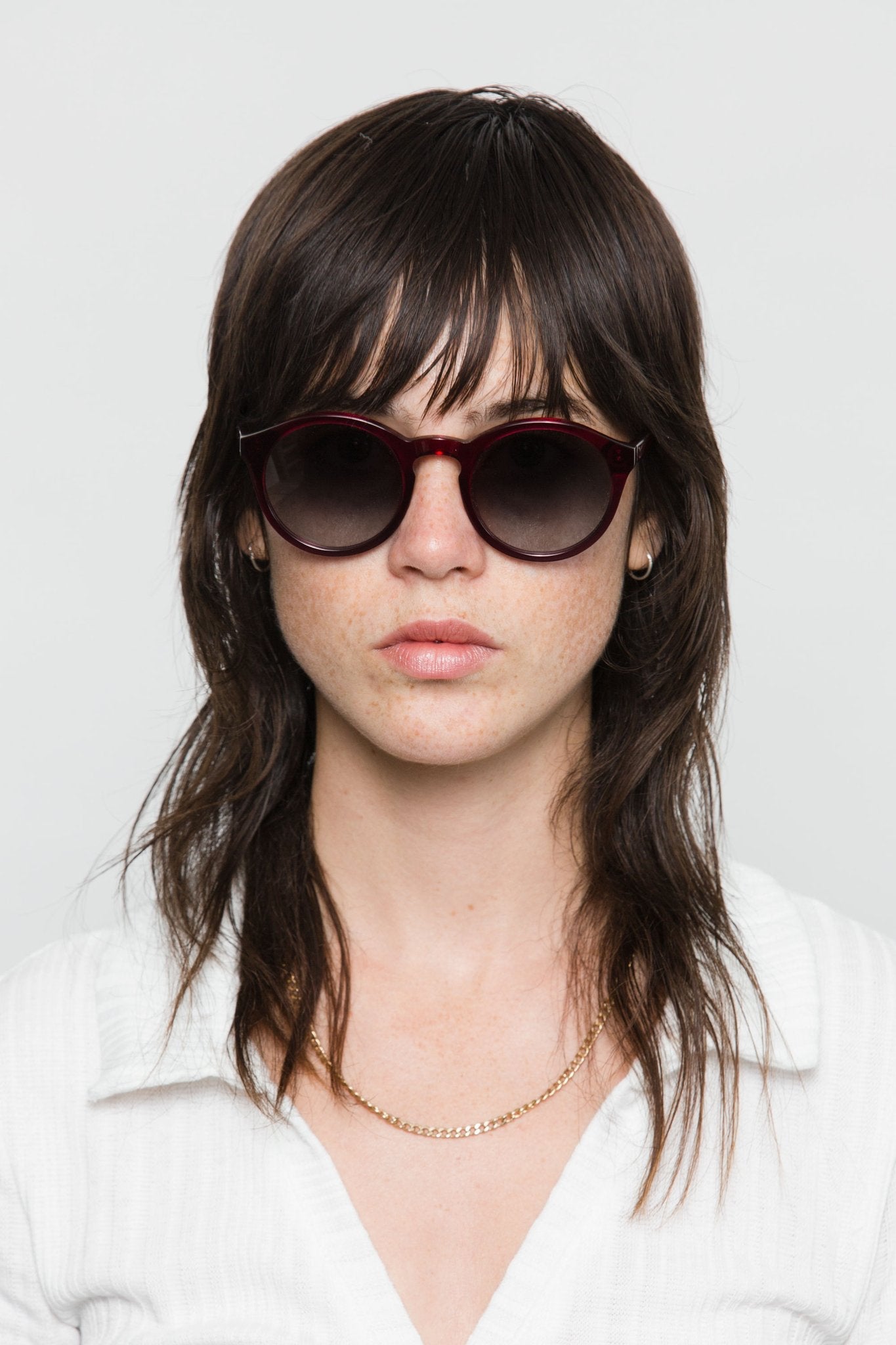 Barstow / Plum Acetate & Grey Gradient Lens - Shade Files