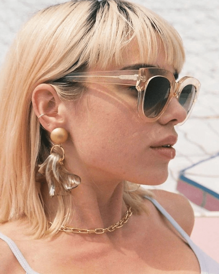 Cleo / Champagne Acetate & Grey Lens - Shade Files