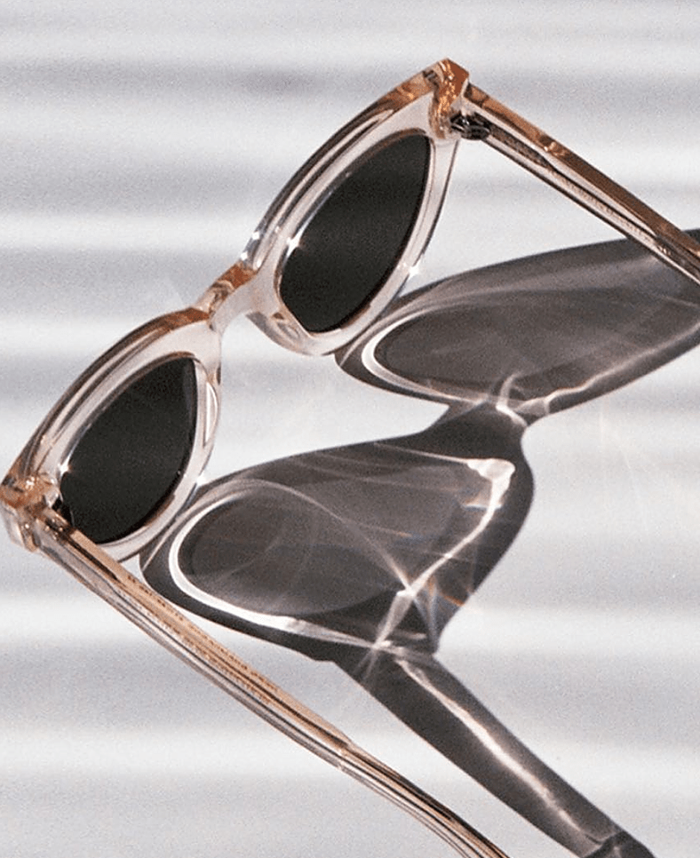 Cleo / Champagne Acetate & Grey Lens - Shade Files