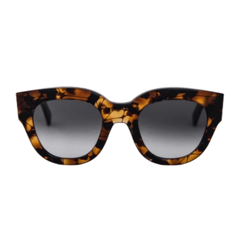 Cleo / Havana Acetate & Grey Gradient Lens - Shade Files