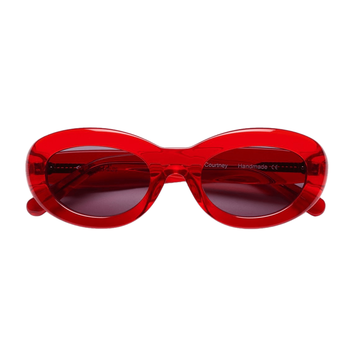 Courtney / Transparent Red - Shade Files