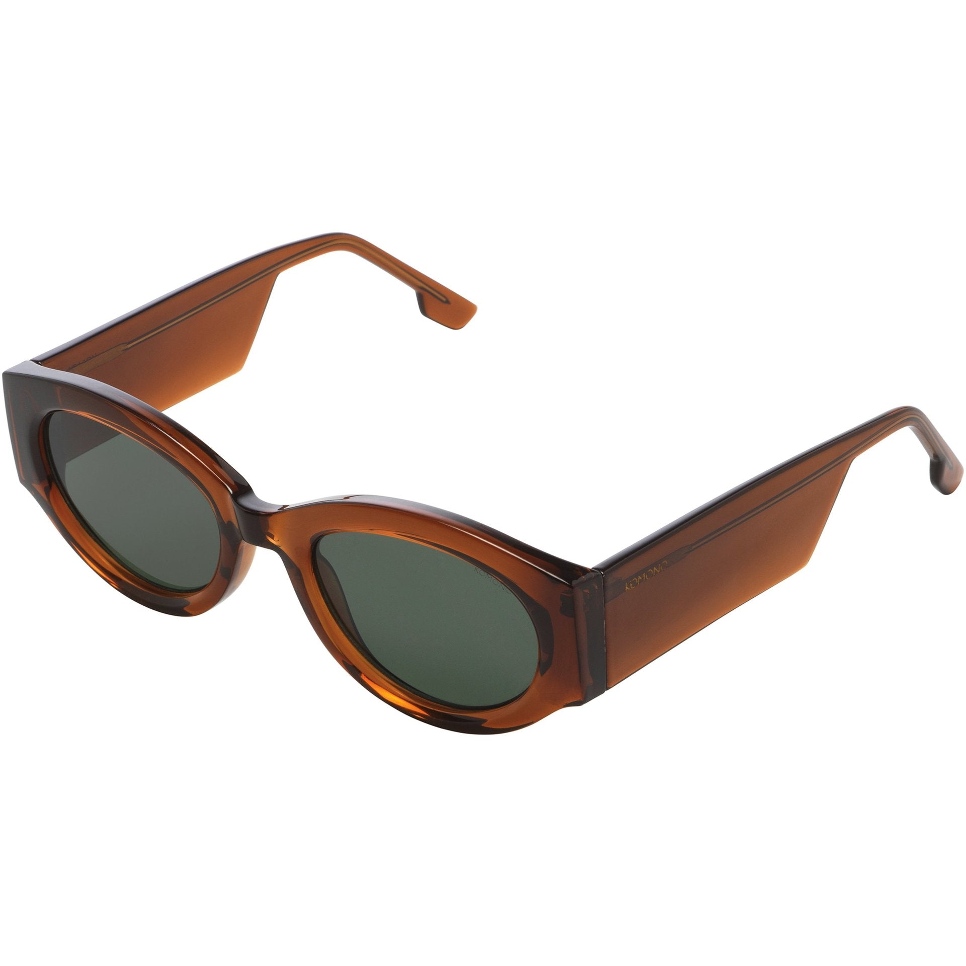 コグマ Komono | Dax | Bronze & Graphite Green Lens Sunglasses | Shade Files