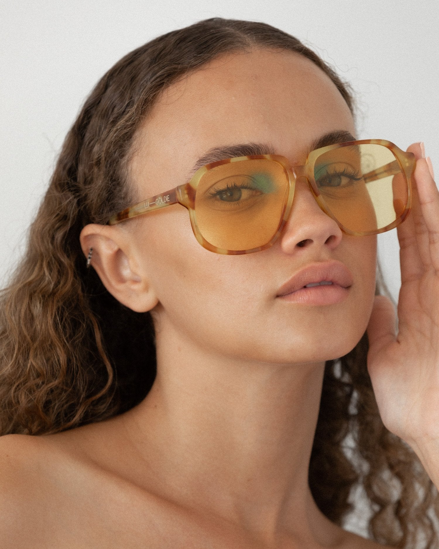 Delphine / Crème Brulee & Yellow Lens - Shade Files