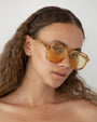 Delphine / Crème Brulee & Yellow Lens - Shade Files