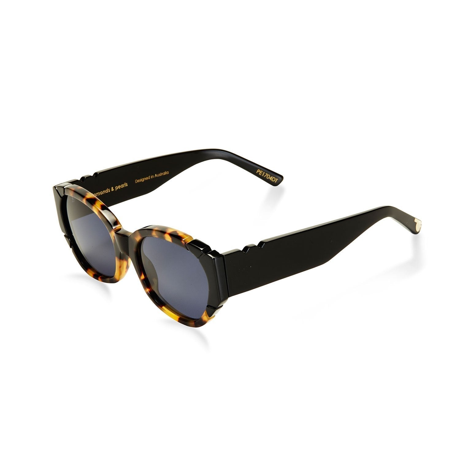 Diamonds & Pearls / Dark Tortoise Black - Shade Files