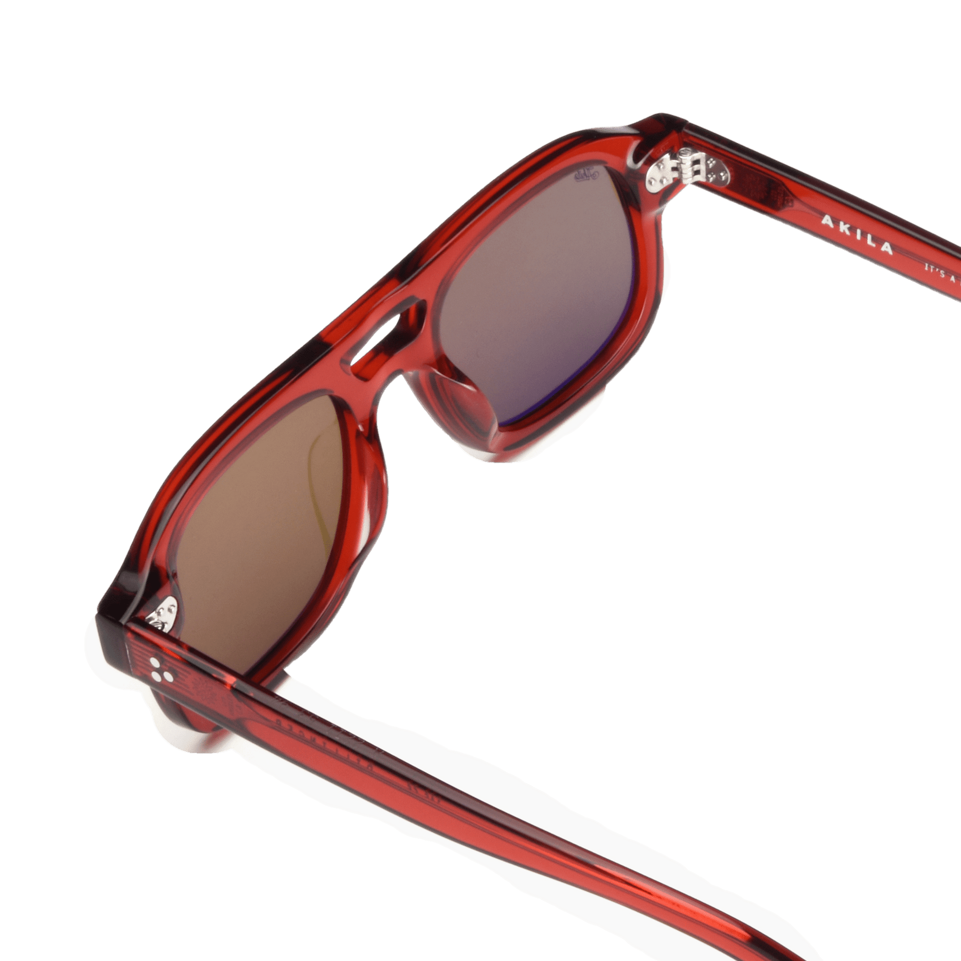 Dillinger / Red Acetate & Brown Lens - Shade Files