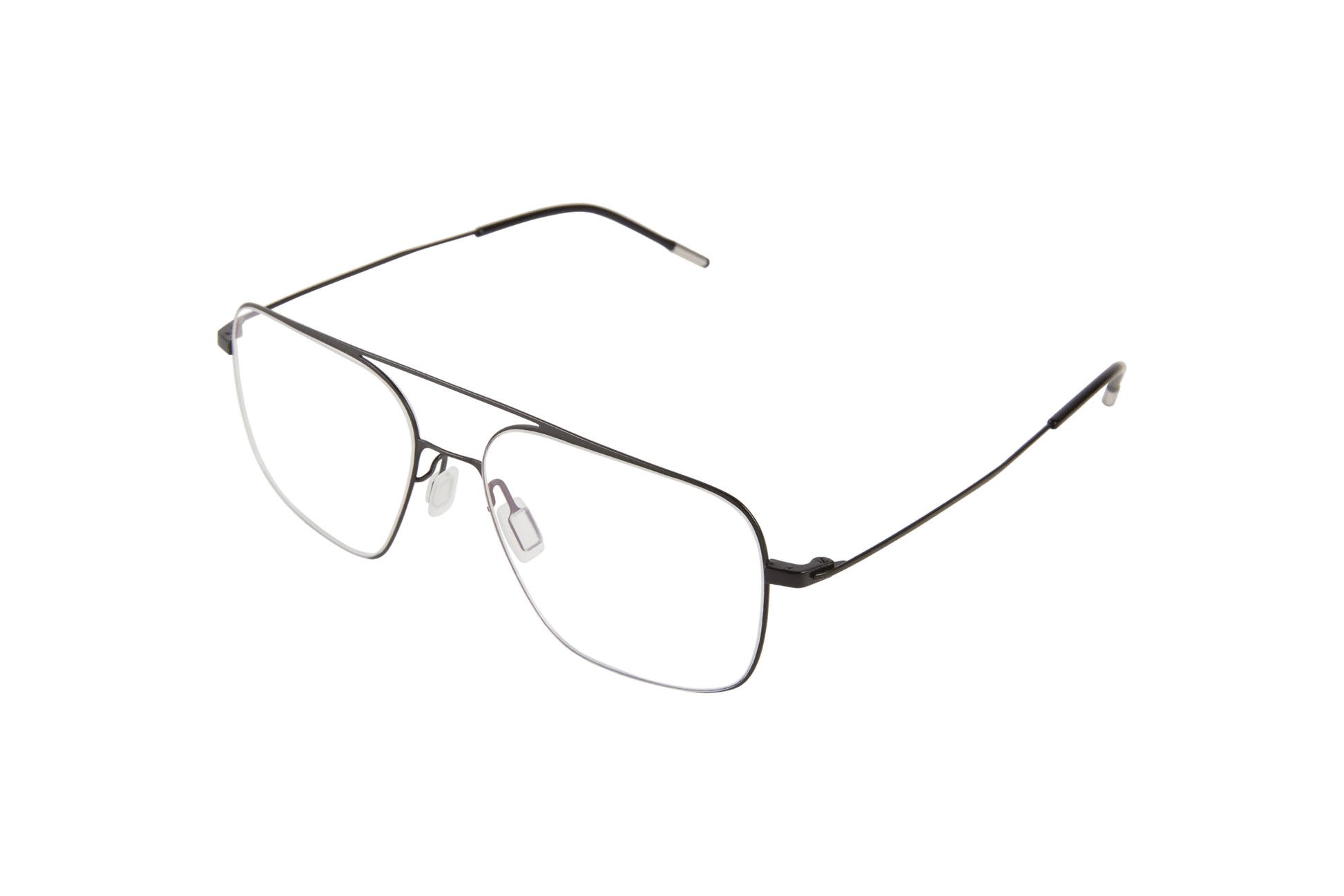 Eddie Optical / Black Metal & Blue - Light Lens - Shade Files