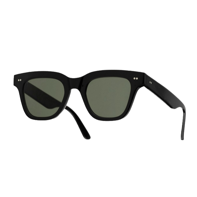 Ellis / Black & Green Solid Lens - Shade Files