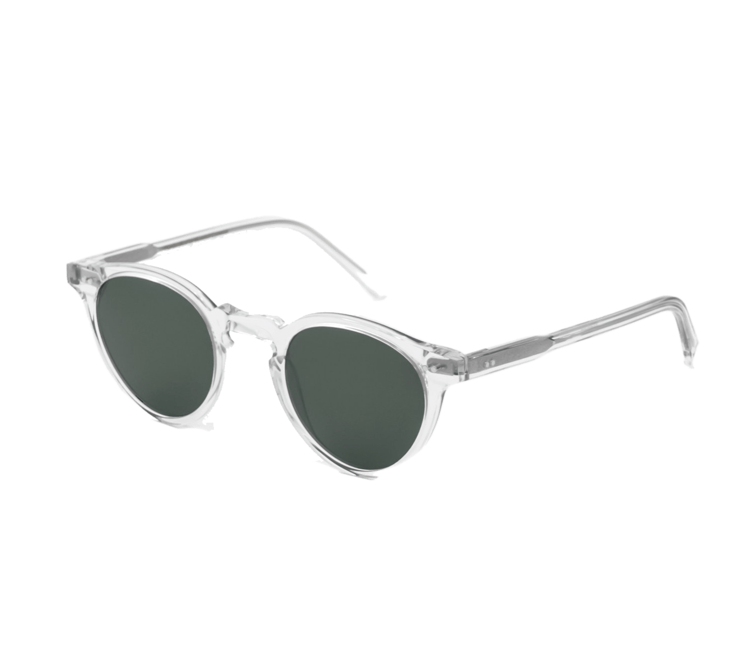 Forest / Crystal Acetate & Green Solid Lens - Shade Files