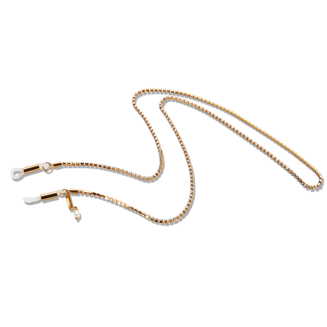 Gold Lanyard / Swarovski Crystal - Shade Files