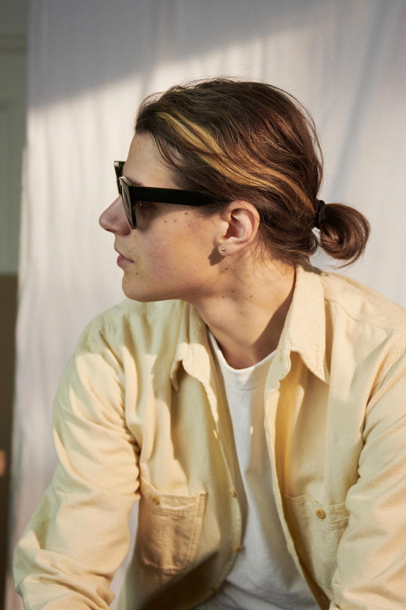 Hilma / Black Acetate & Grey Gradient Lens - Shade Files